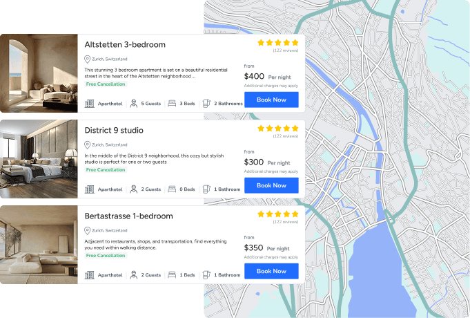 Moteur de réservation