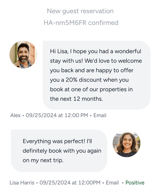 Create repeat customers