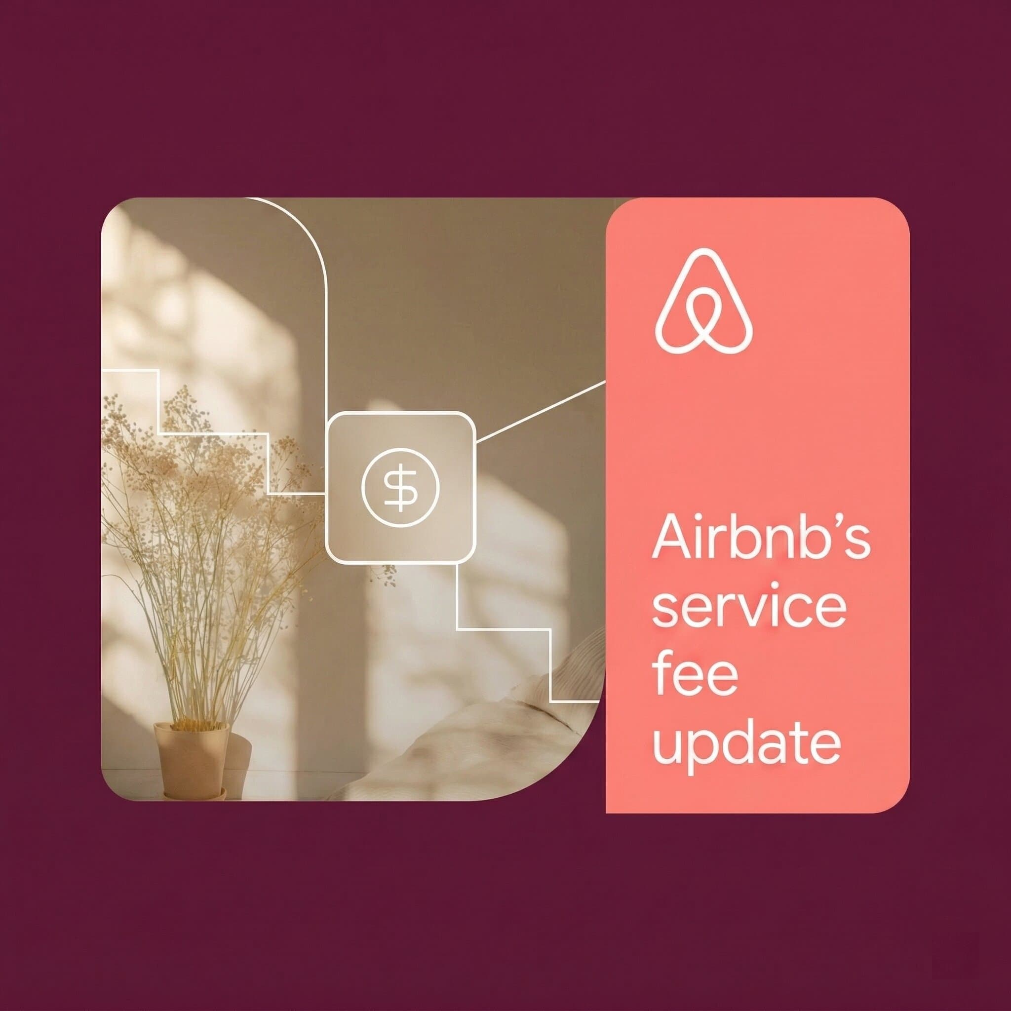 Fee Update Sign Navigating Airbnb’s service fee update: What you need to know - Guesty