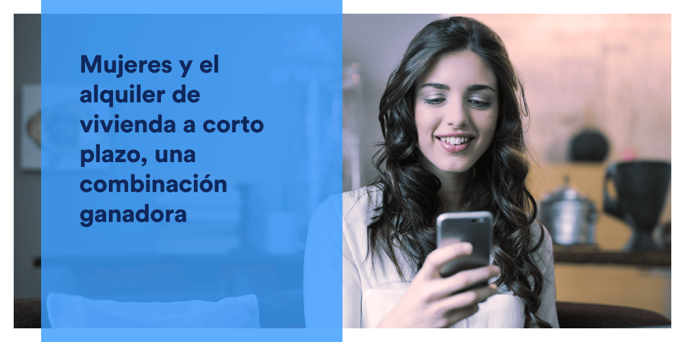 Mujeres y el alquiler de vivienda a corto plazo
