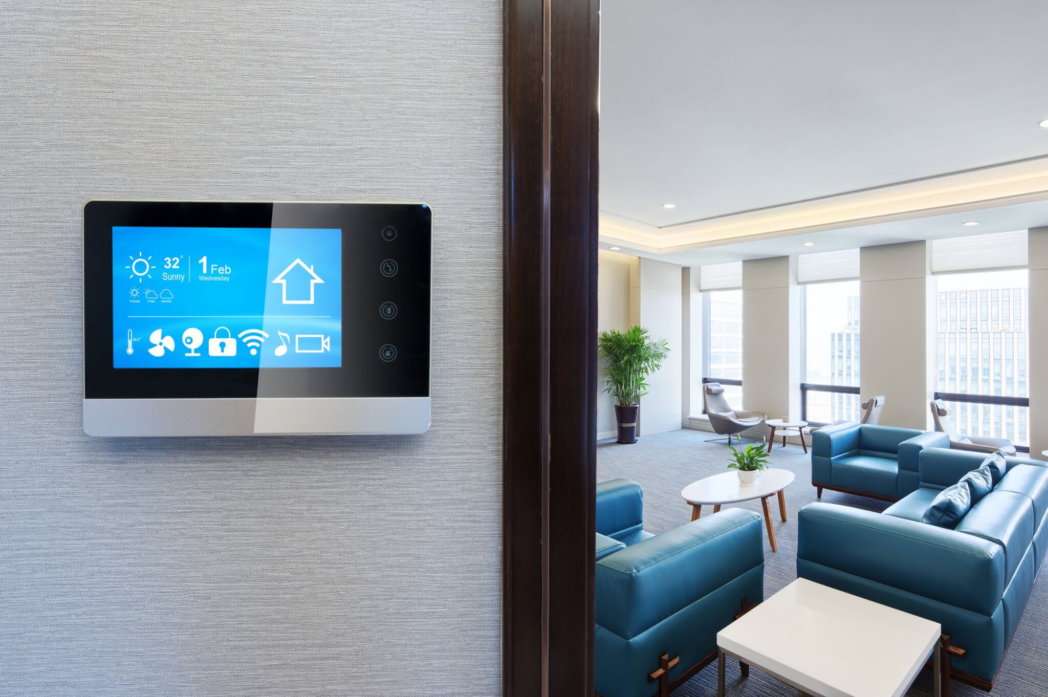 A smart thermostat is a great way to reduce energy and save on costs