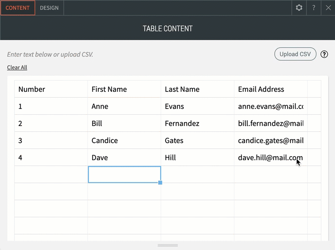 Advanced site Table widget Guesty Help Center