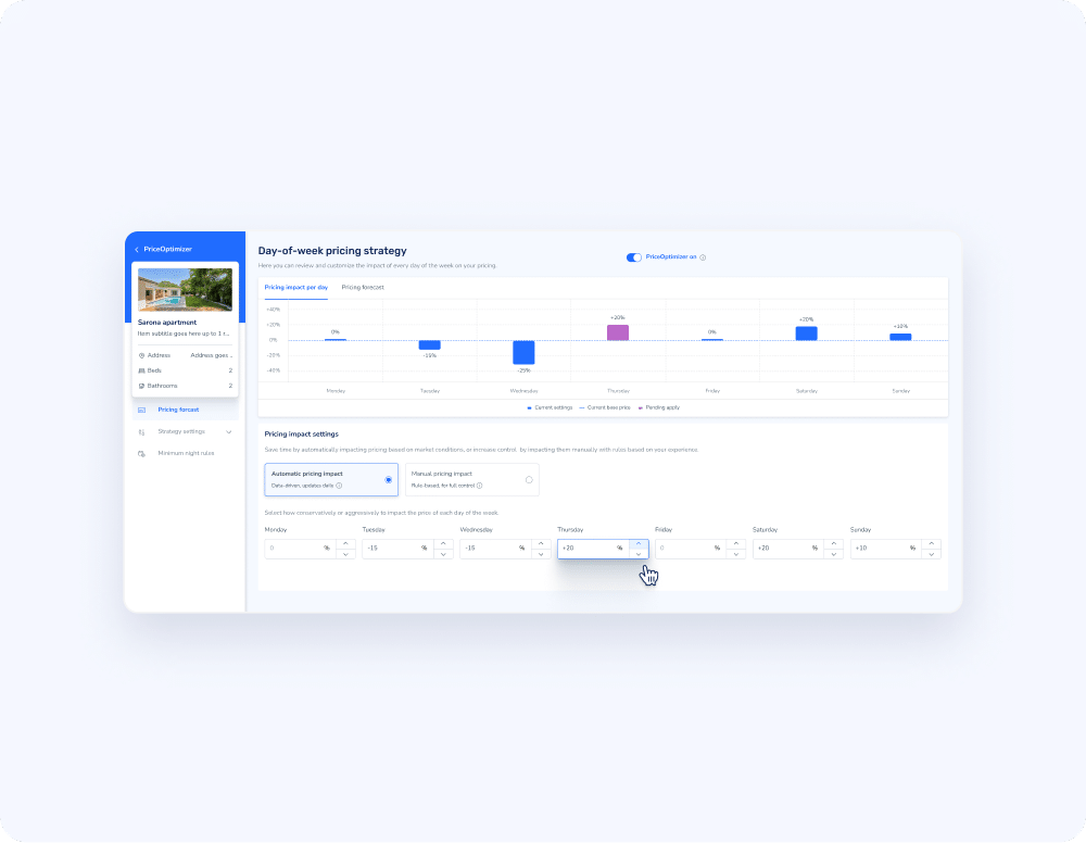 Guesty PriceOptimizer a Fully Embedded Dynamic Pricing Tool