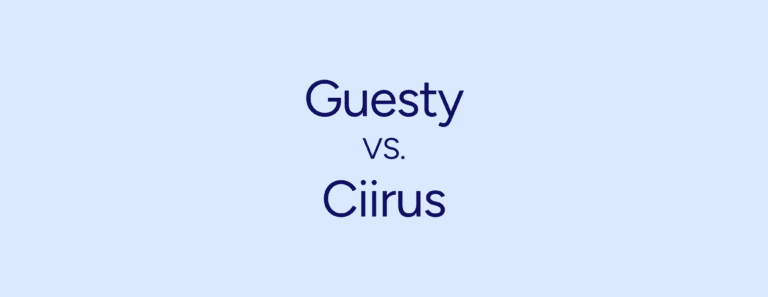 Guesty vs Ciirus: A comprehensive feature comparison
